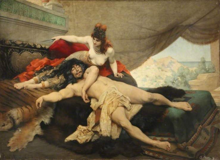 Blanchard, Pascal, active 1885-1909; Samson and Delilah